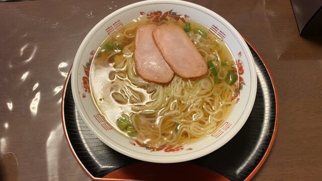 醤油ラーメン