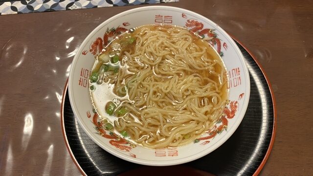 醤油ラーメン